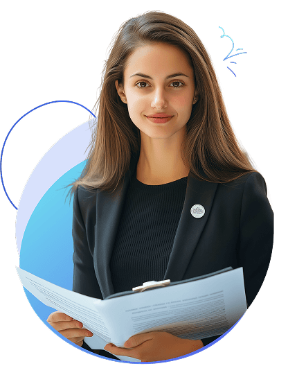 Professional with visa